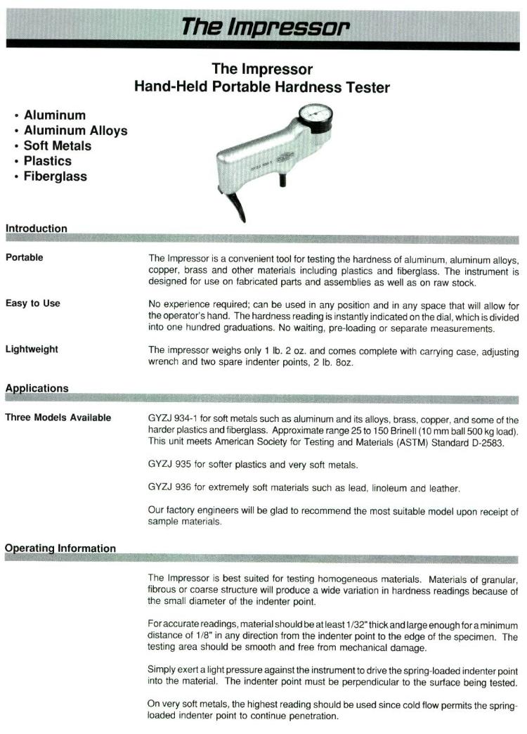 Impressor - Product Info