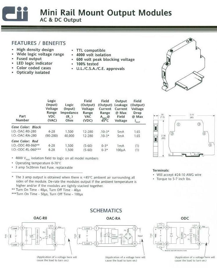 Solid State Relays - Product Info