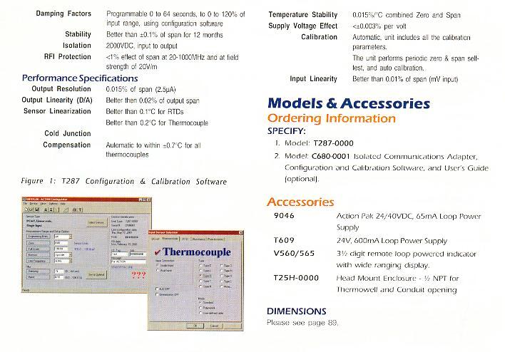 Two-Wire Transmitters - Product Info