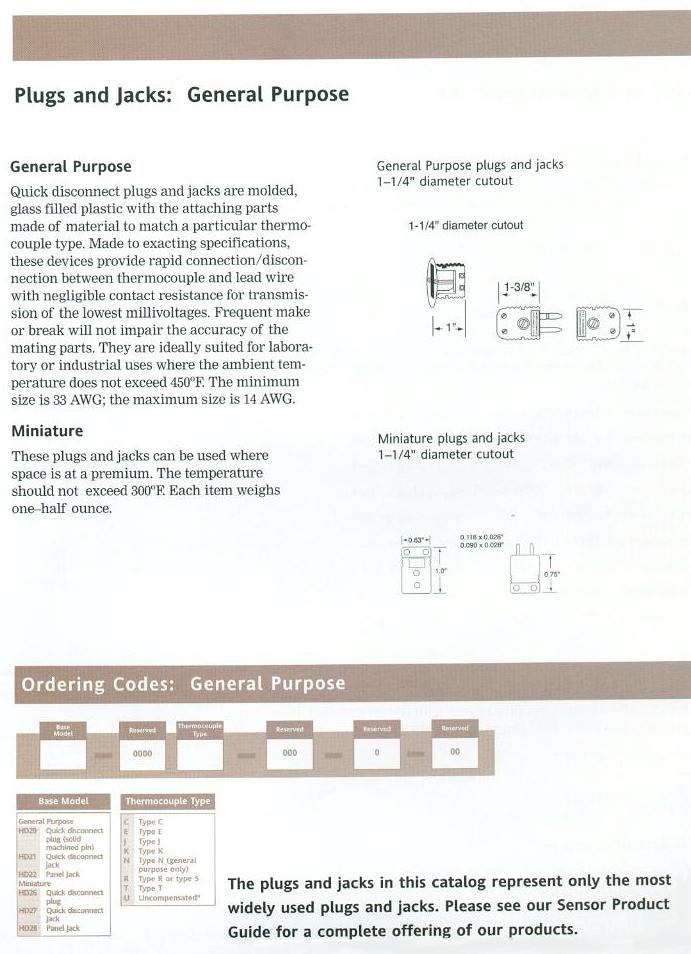 Adapters, Plugs & Jacks - Product Info