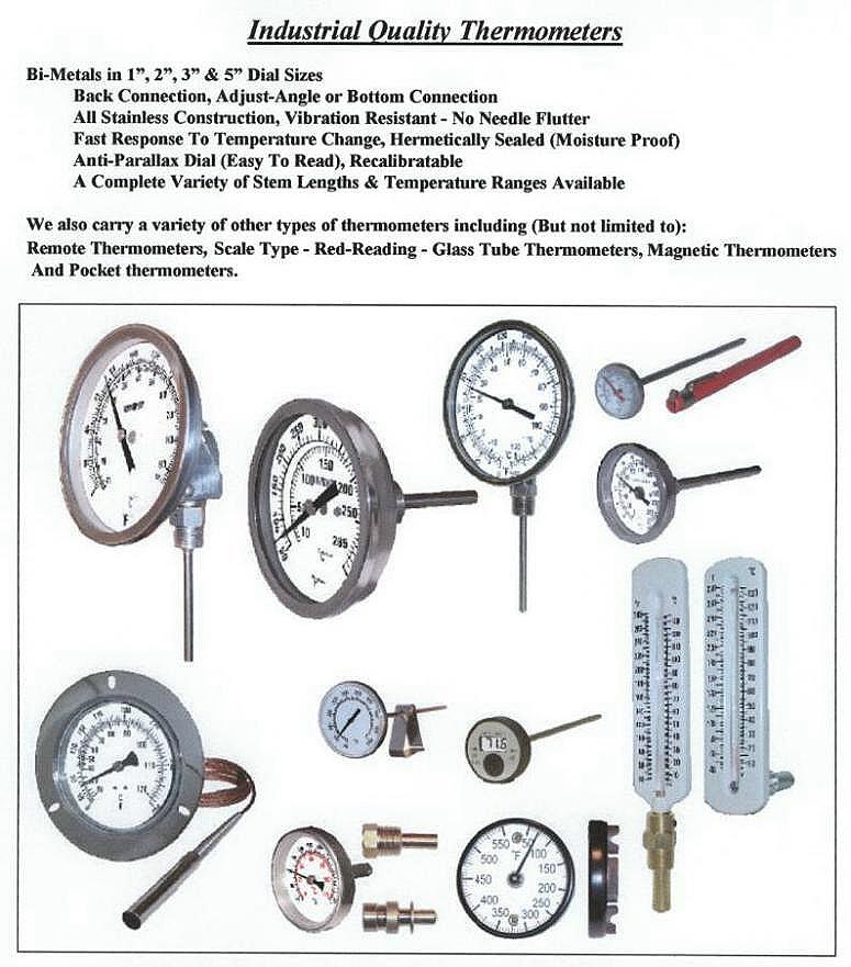 Hot Water Thermometers