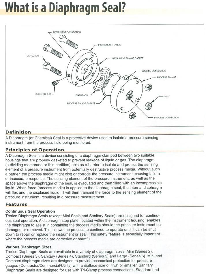 What is a Diaphragm Seal?